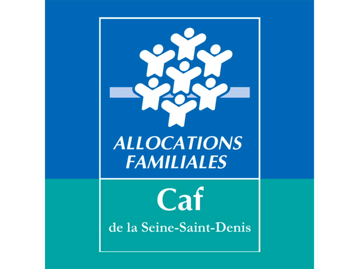 logo de la Caf de la Seine-Saint-Denis