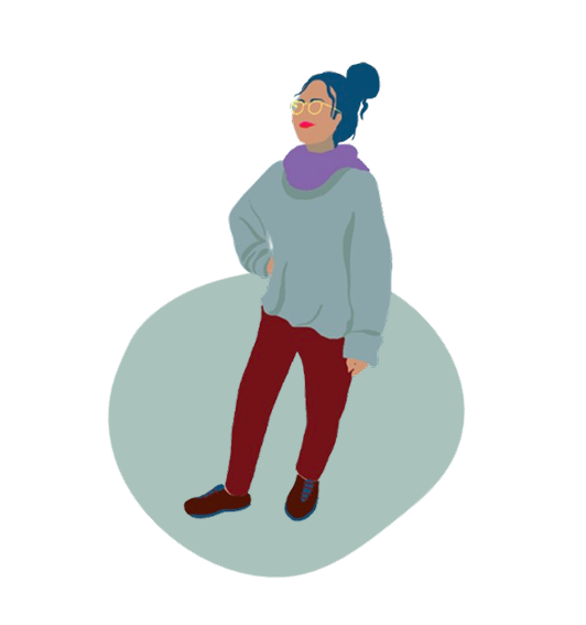 illustration jeune femme de 18 ans