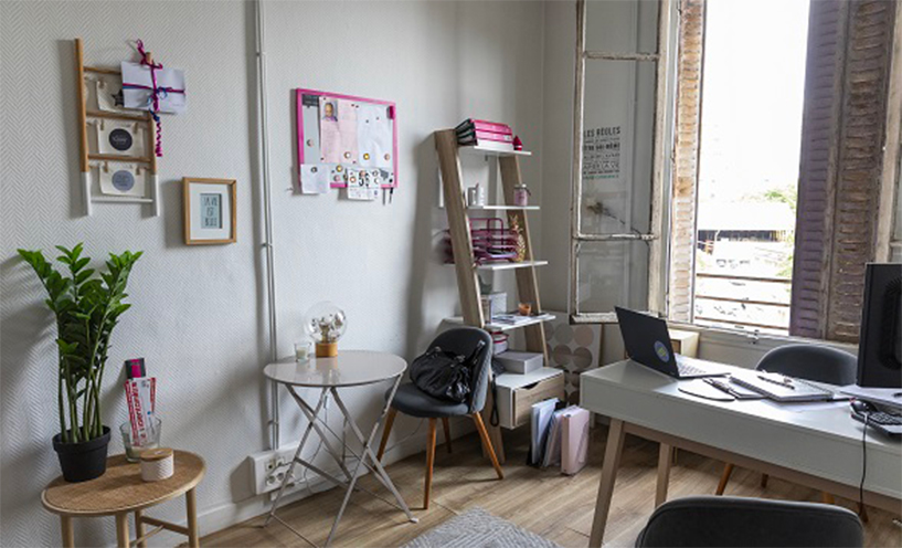 les locaux de l'association en Seine-Saint-Denis