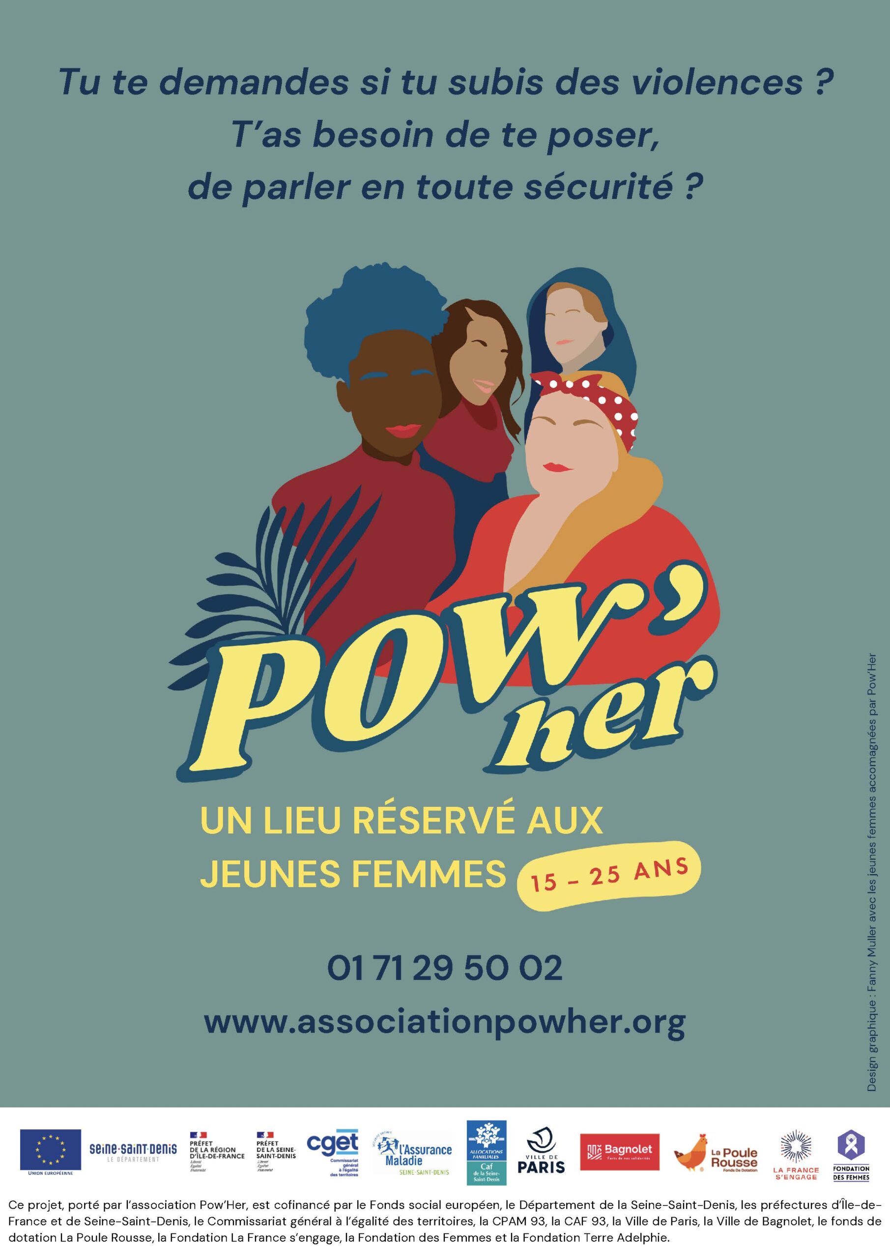 Affiche association LAO Pow'her